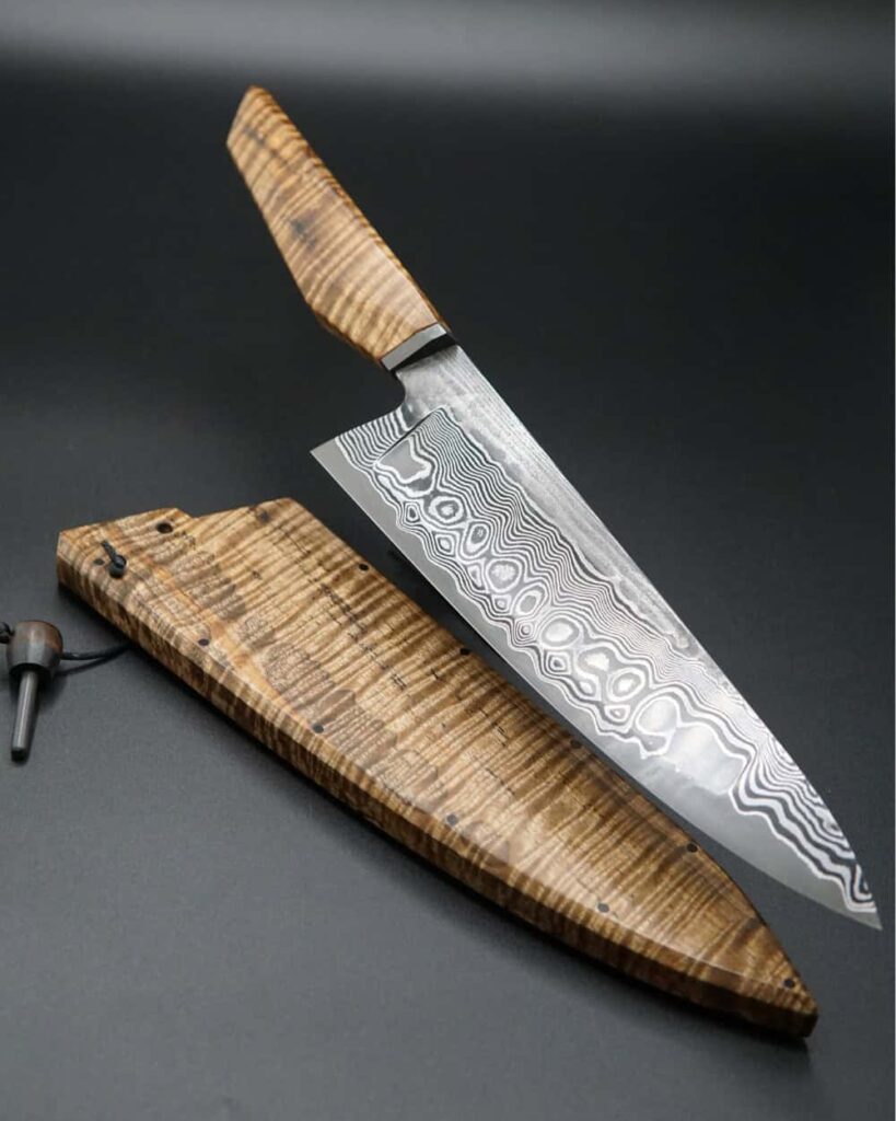 Apex ultra damascus clad gyuto